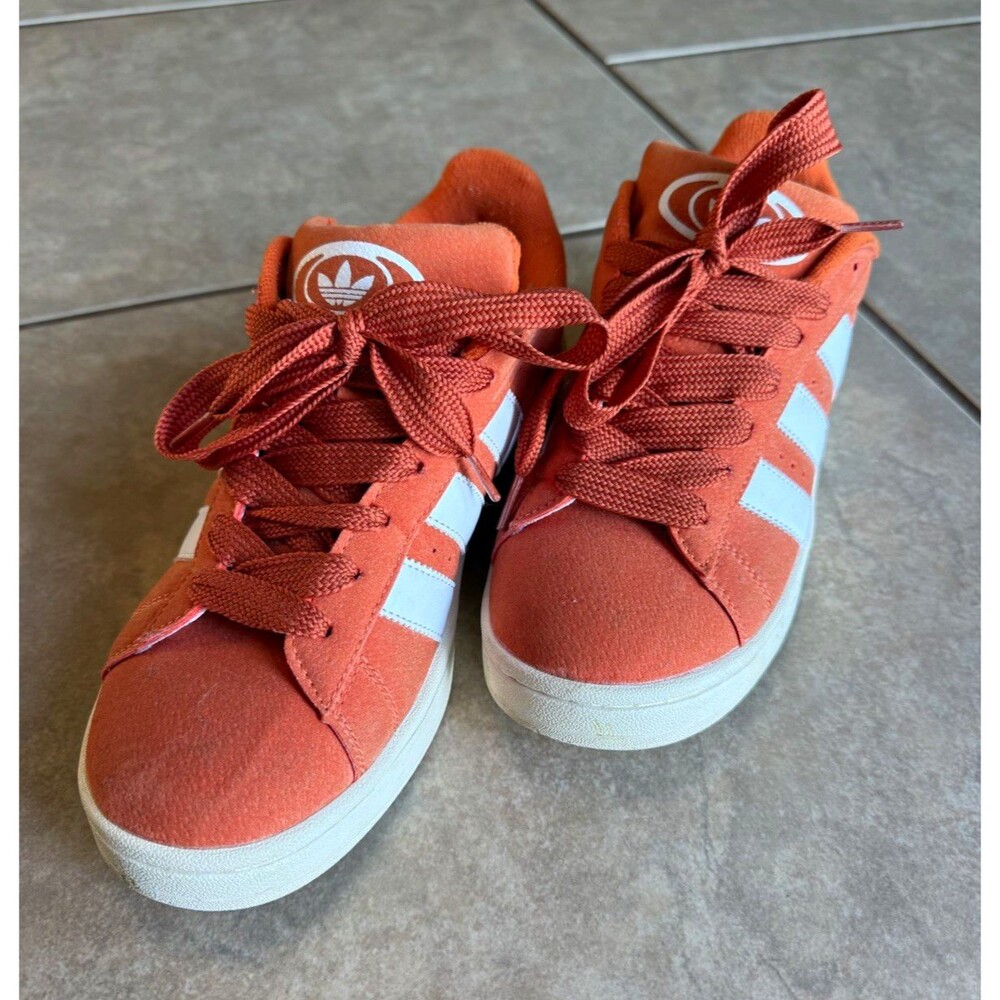 Adidas Campus 00s Amber Tint/Cloud White Suede Low Top Lace-Up Sneaker GY9474